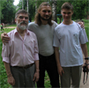 Три поколения  Галкиных по мужской линии :)
